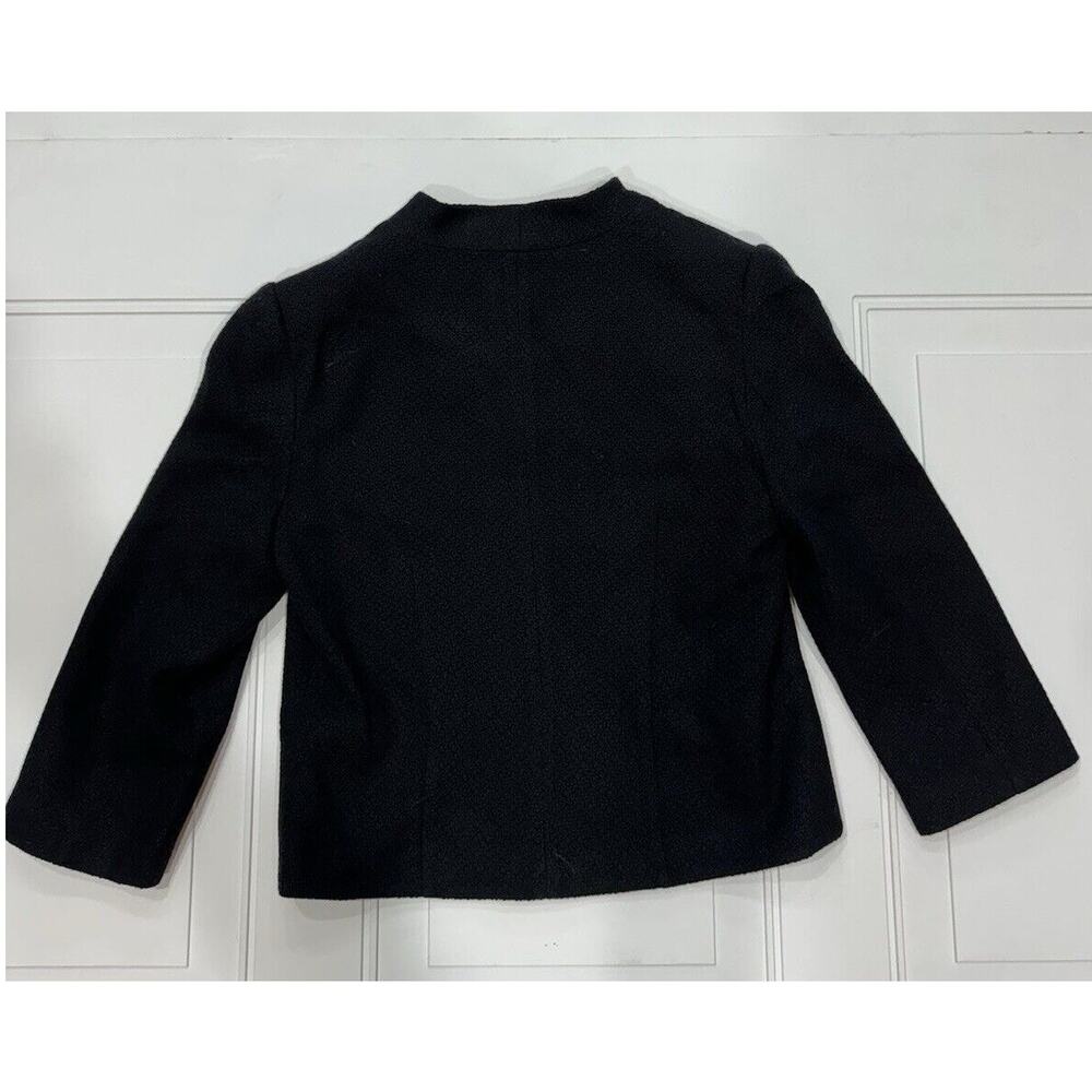 Elle NWT Women’s Sz M Blazer Suit Jacket Black Professional Coat - Picture 4 of 4